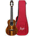 FLIGHT SPIRIT CONCERT EQ-A  укулеле концерт с активным звукоснимателем, массив акации, чехол