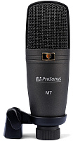 PreSonus M7 студийный конденсаторный микрофон, кардиоидный, 30-18000 Гц, макс.SPL 134 дБ