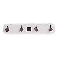 Mooer GWF4 WH  Беспроводной футсвитч для гитар GTRS, 4 кнопки, цвет белый
