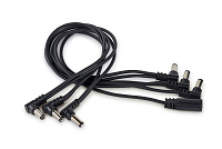 Rockboard FLAT DAISY CHAIN DC6 A  Разветвитель 9 В питания пассивный (кабель) 1 на 6, угловой