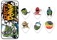 DUNLOP BL111T.60 Dirty Donny Series 1 Pick Tin Набор медиаторов в жестяном коробке .60 мм (6 шт)