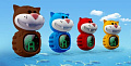 FLIGHT CAT YELLOW тюнер хроматический, кот, цвет желтый