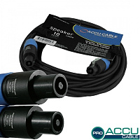 American Dj AC-SP2-2,5/10 Кабель акустический SPEAKON - SPEAKON, длина 10 метров,  цвет черный