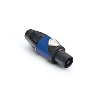 AMPHENOL SP-4-FS Кабельный разъем SPEAKON, 4 контакта, корпус из термопластика  (контакты под пайку)