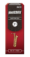 RICO RRP05BSX350 Plasticover Baritone Sax 3,5x5 Трости для саксофона баритон №3.5, 5 штук в упаковке