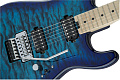CHARVEL PM SD1 HH FR MPL CHLR BRST Электрогитара, цвет синий санберст