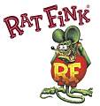 LEVY'S MPRF2-012  черный ремень для гитары, серия "Rat Fink", рисунок "Joker Wild", ширина 5 см, полиэстер, полиэстеровые наконечники. Длина до 150 см (60").
